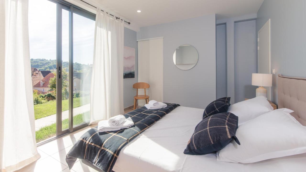 Villa Belle Vue Avec Jacuzzi Privatif Sarlat-la-Canéda Exterior foto